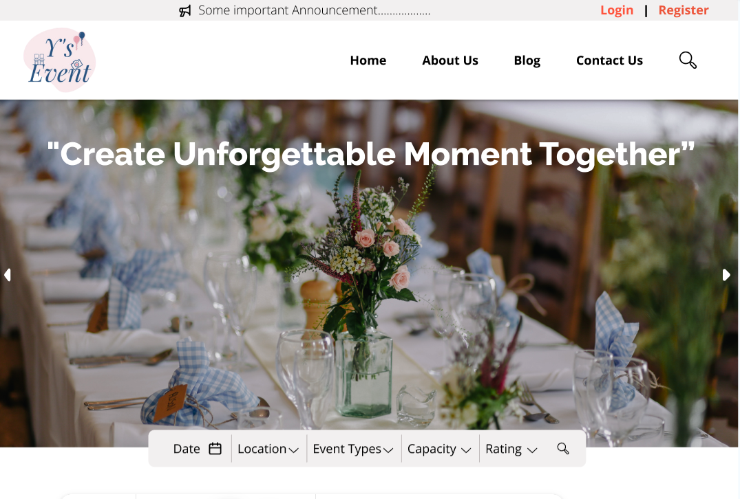 Event Management System