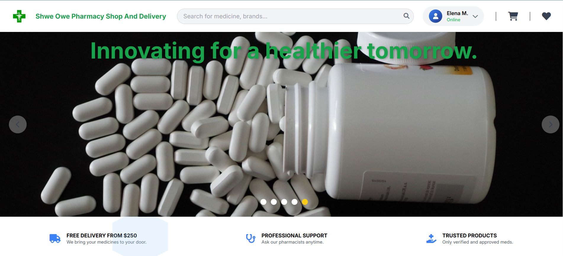  Pharmancy Shop And Delivery System